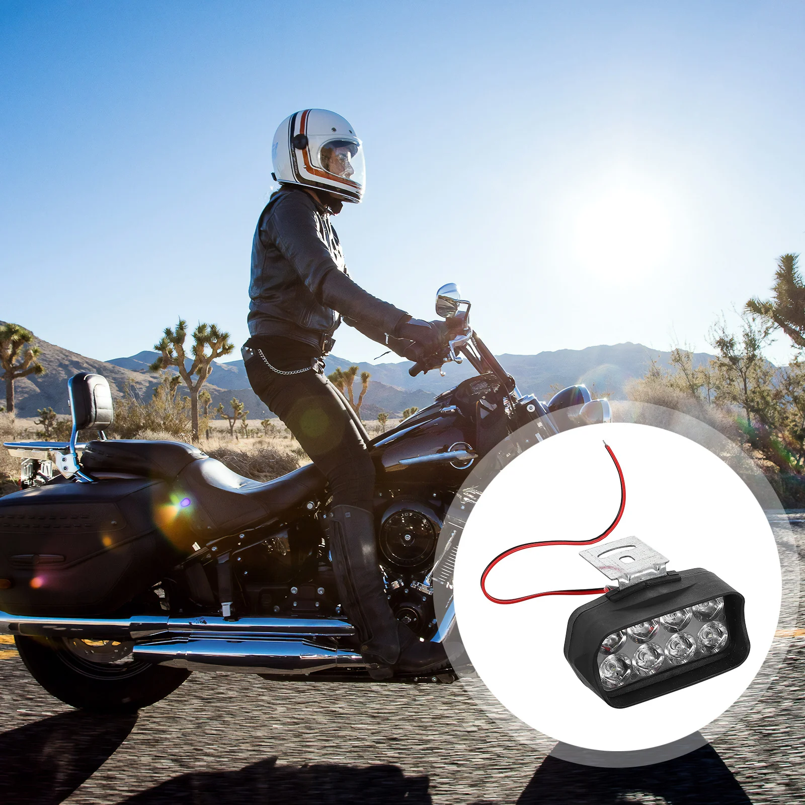 Led Headlight Electric Led Lights Bright Waterproof Motorcycle Auxiliary Lights For Electric Motorcycle Driving Light Kit 
Led Headlight Electric Led Lights Bright Waterproof Motorcycle Auxiliary Lights For Electric Motorcycle Driving Light Kit