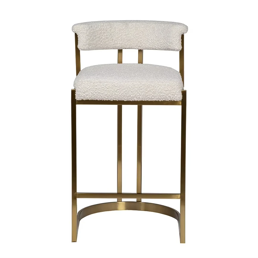 ¥#Modern Fabric Bar Stool with Chrome & Gold Legs 655mm Seat Height Commercial Use for Dining/Living Room
¥#Modern Fabric Bar Stool with Chrome & Gold Legs 655mm Seat Height Commercial Use for Dining/Living Room