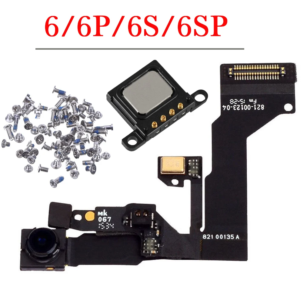 Pop Front Camera Flex For IPhone 6 6P 6s Plus 6sPlus With Proximity Sensor Flex Cable And Earpiece Full Set Screws Replacement
Pop Front Camera Flex For IPhone 6 6P 6s Plus 6sPlus With Proximity Sensor Flex Cable And Earpiece Full Set Screws Replacement