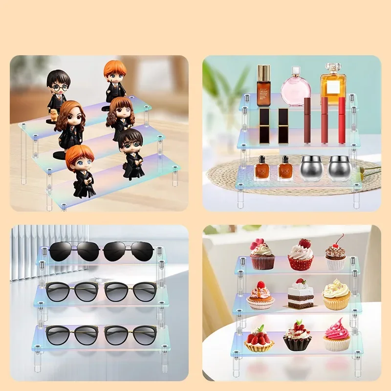 1/2/3/4/5 Layer Color Acrylic Storage Rack Action Doll Display Rack Toy Model Doll Hand Made Cosmetics Trapezoidal Shelf Rack
1/2/3/4/5 Layer Color Acrylic Storage Rack Action Doll Display Rack Toy Model Doll Hand Made Cosmetics Trapezoidal Shelf Rack