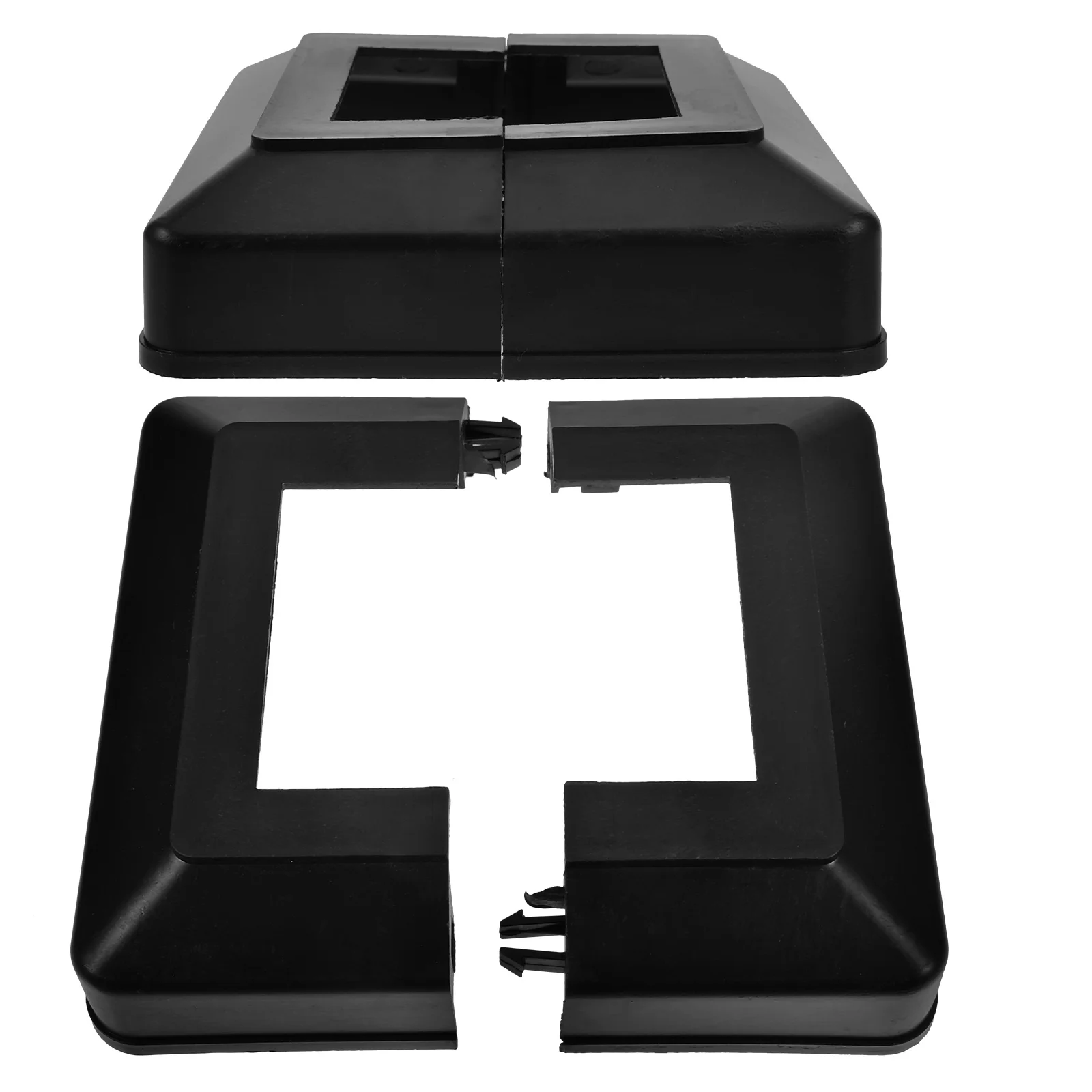 2pcs Square Tube Decorative Cover 60x60 Plastic Post Caps Split Base Fence Topper Railing Covers Vinyl Parts Deck Accessories
2pcs Square Tube Decorative Cover 60x60 Plastic Post Caps Split Base Fence Topper Railing Covers Vinyl Parts Deck Accessories