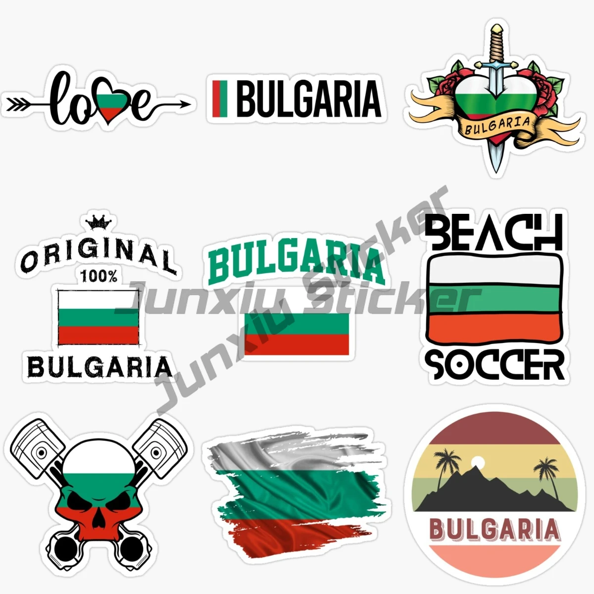 BG Personality Bulgaria Car Stickers Flag Map Bumper Accessories Reflective Sunscreen Decoration Vinyl Self-adhesive Decals
BG Personality Bulgaria Car Stickers Flag Map Bumper Accessories Reflective Sunscreen Decoration Vinyl Self-adhesive Decals