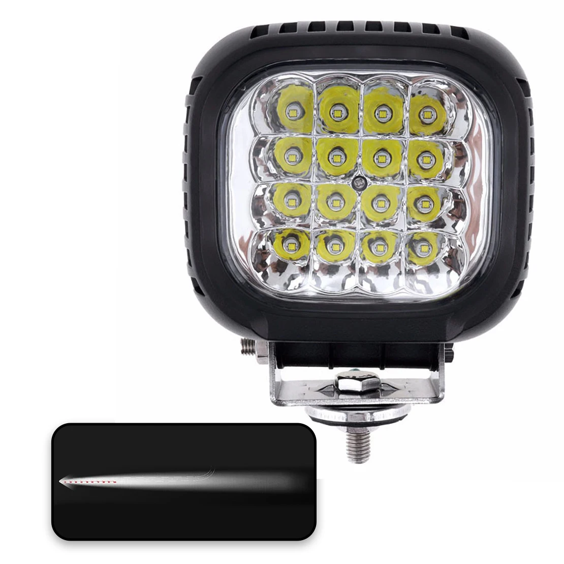 Universal Rectangle LED Spot Beam Working Driving Light Bar for Car Marine Offroads Pickup ATV SUV Truck Boat Bus 12V-24V 48W
Universal Rectangle LED Spot Beam Working Driving Light Bar for Car Marine Offroads Pickup ATV SUV Truck Boat Bus 12V-24V 48W