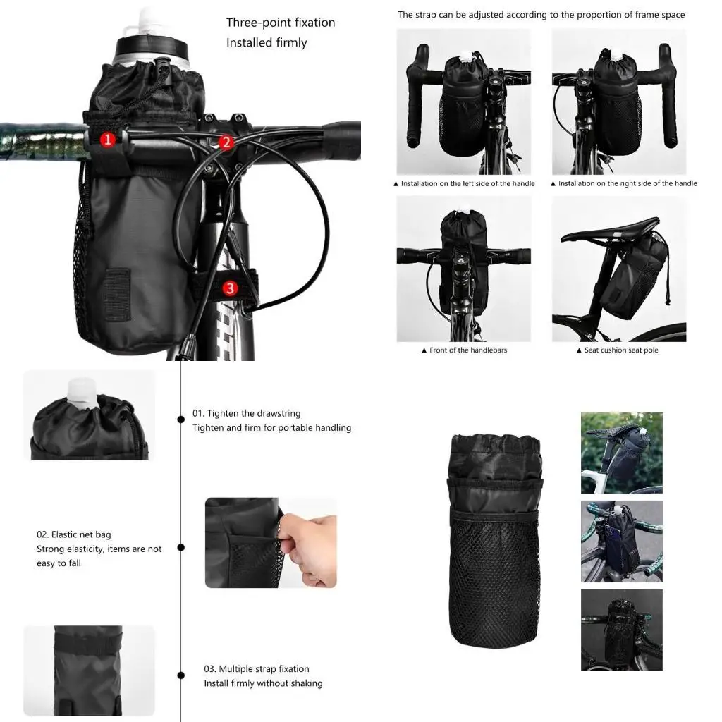 Y1UC Mountain Bikes Accessory Insulated Water Proof Water Bottle Pouches Secure Fit
Y1UC Mountain Bikes Accessory Insulated Water Proof Water Bottle Pouches Secure Fit