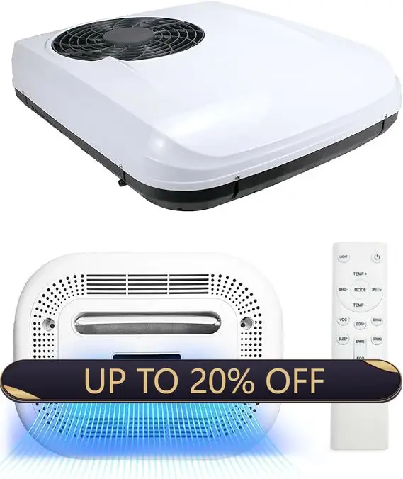 1800-2100W Air Conditioned Mini Trucks Portable RV Rooftop AC Unit DC12 Volt air Conditioner for Truck Cab air Conditioner loka
1800-2100W Air Conditioned Mini Trucks Portable RV Rooftop AC Unit DC12 Volt air Conditioner for Truck Cab air Conditioner loka