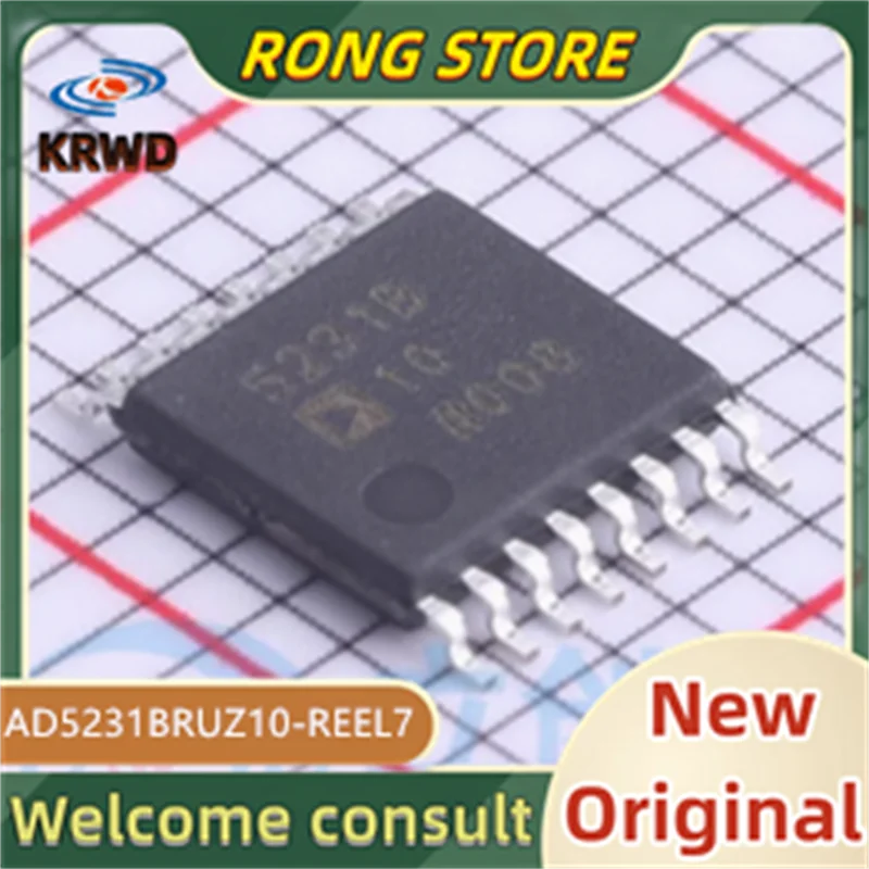(5 шт.) 5231B10 523IBIO Новый и оригинальный чип IC AD5231BRUZ10-REEL7 AD5231BRUZ10 AD5231B TSSOP-16
(5 шт.) 5231B10 523IBIO Новый и оригинальный чип IC AD5231BRUZ10-REEL7 AD5231BRUZ10 AD5231B TSSOP-16