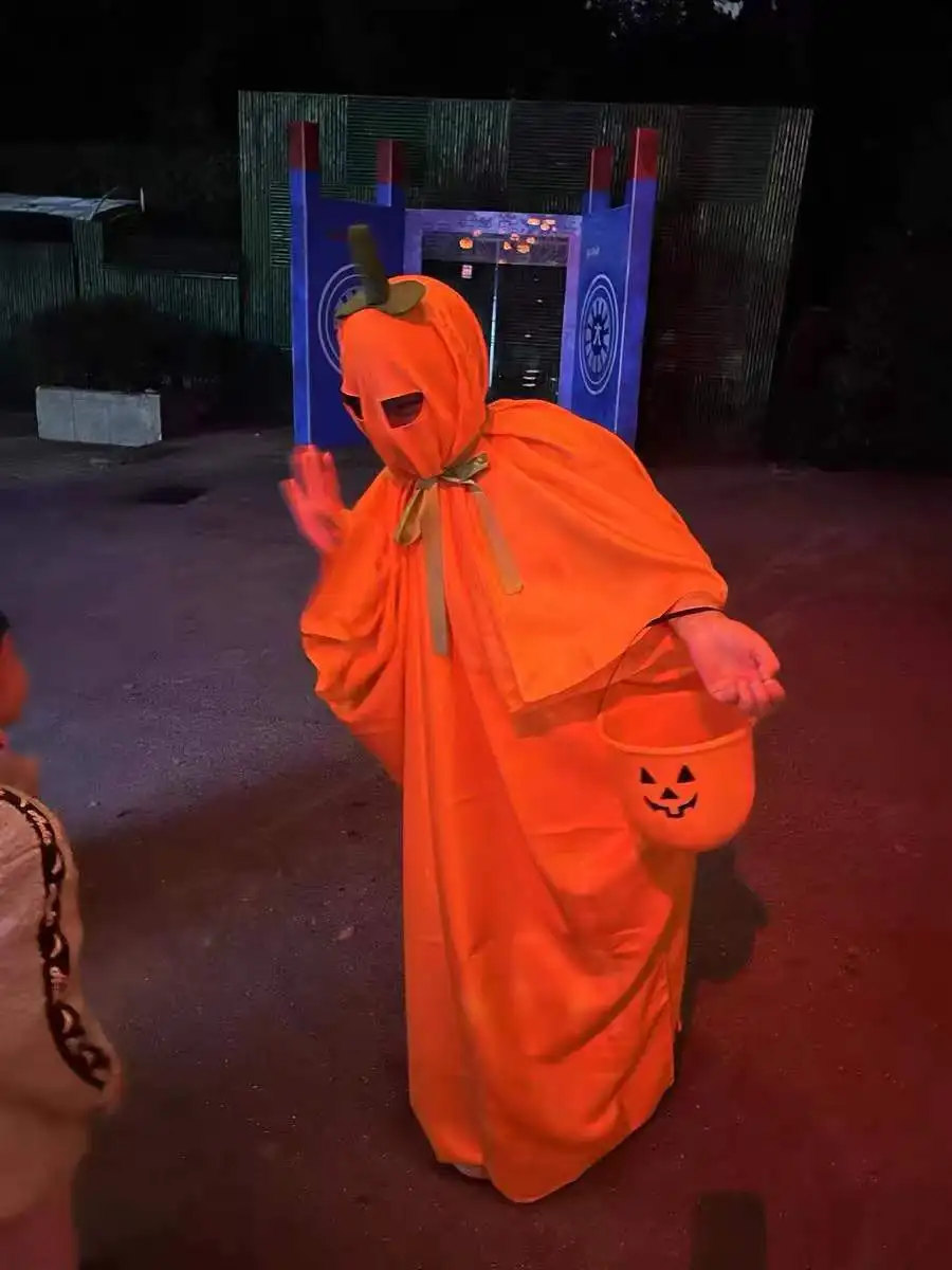Halloween Costume Pumpkin Cape Cosplay Holiday Ghost Role-Playing Cos Costume
Halloween Costume Pumpkin Cape Cosplay Holiday Ghost Role-Playing Cos Costume