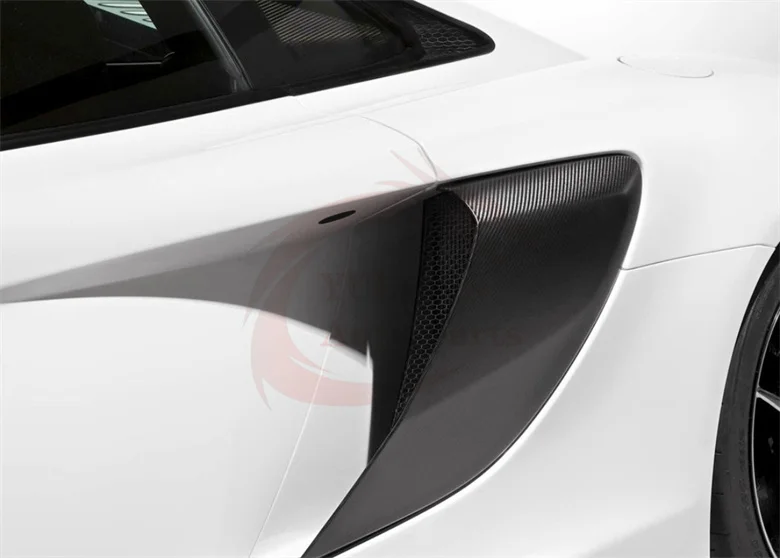 675LT Style Dry Carbon Fiber Side Vent for McLaren MP4-12C 625C 650S Upgrade Dry Carbon Fiber fender Side vent
675LT Style Dry Carbon Fiber Side Vent for McLaren MP4-12C 625C 650S Upgrade Dry Carbon Fiber fender Side vent