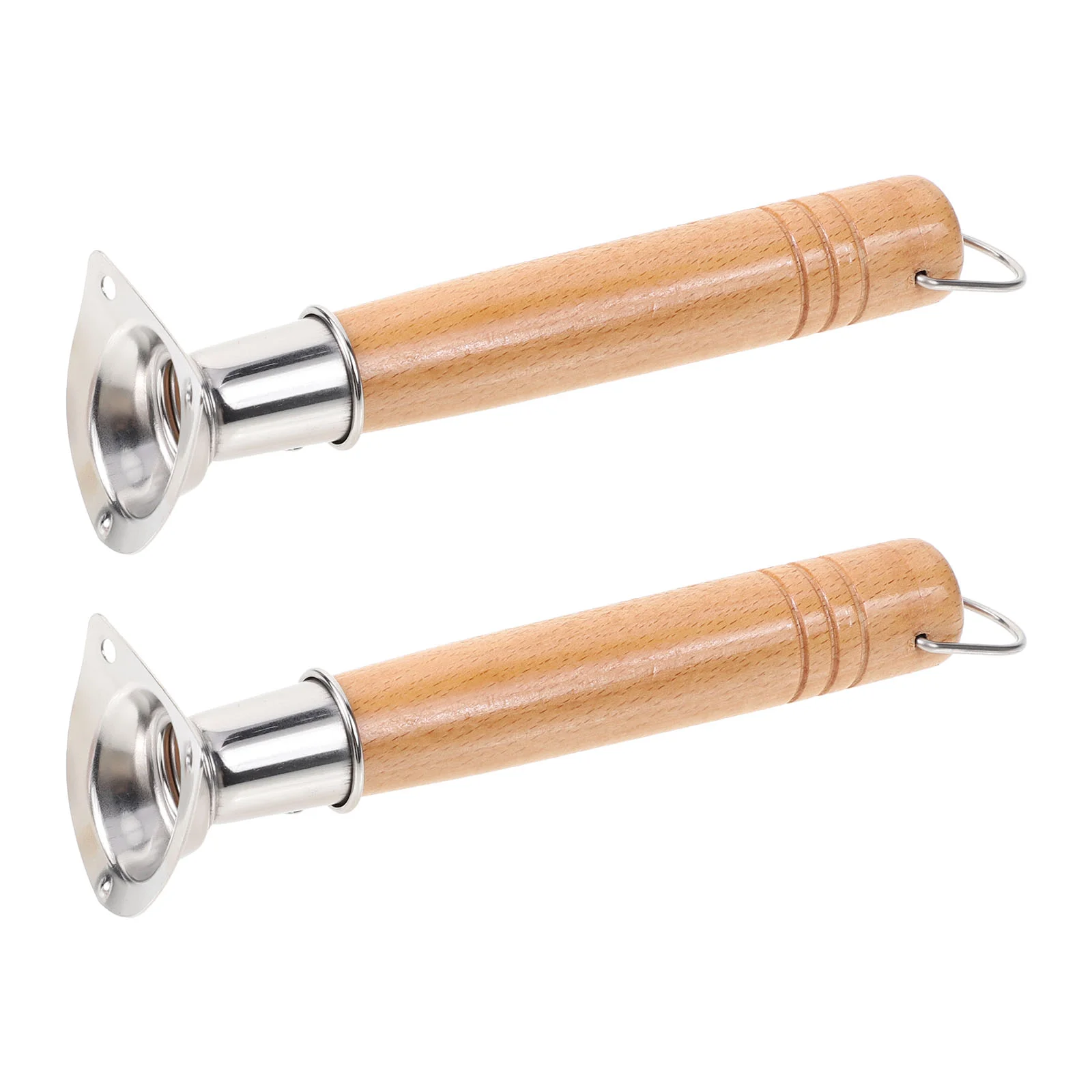 2 Pcs Wooden Handle Practical for Removable Panhandle Ergonomic Grip Kitchen Supply Replacement Produce Beech
2 Pcs Wooden Handle Practical for Removable Panhandle Ergonomic Grip Kitchen Supply Replacement Produce Beech