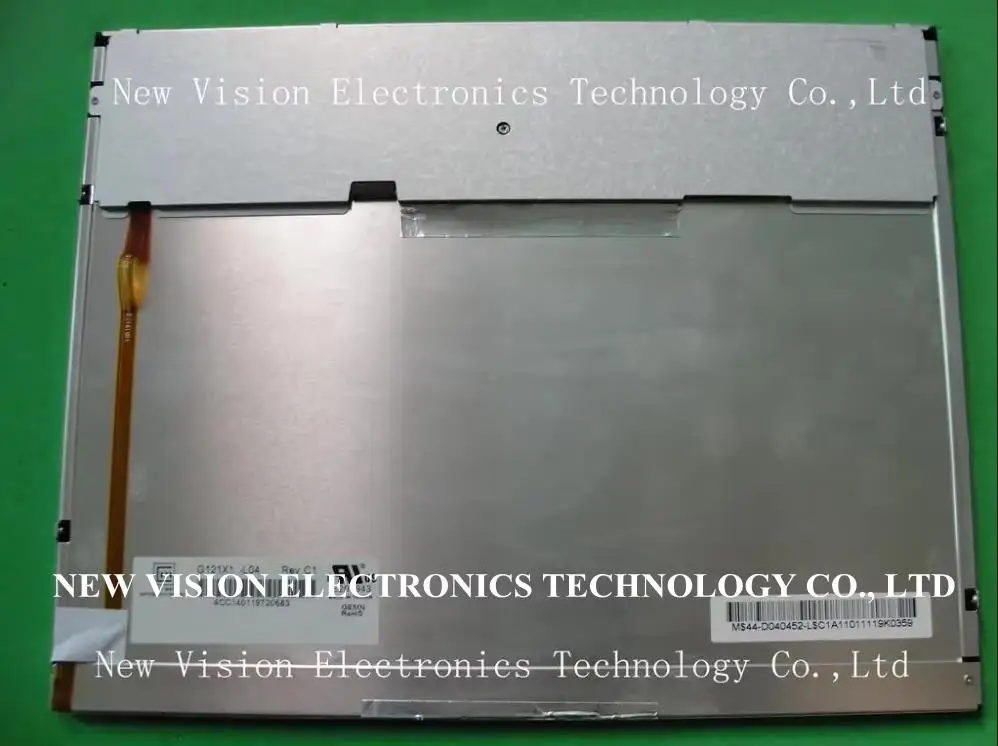 G121X1-L04 G121X1-L03 Original A+ Grade 12.1 inch TFT 1024*768 LCD Display Screen
G121X1-L04 G121X1-L03 Original A+ Grade 12.1 inch TFT 1024*768 LCD Display Screen