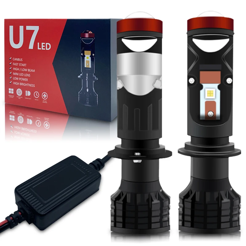2PCS H7 H4 Led Mini Projector Lens Car Headlight Bulbs 30000LM Canbus Auto Lamp 6500K High Low Beam White Light Bulbs 12V 24V
2PCS H7 H4 Led Mini Projector Lens Car Headlight Bulbs 30000LM Canbus Auto Lamp 6500K High Low Beam White Light Bulbs 12V 24V