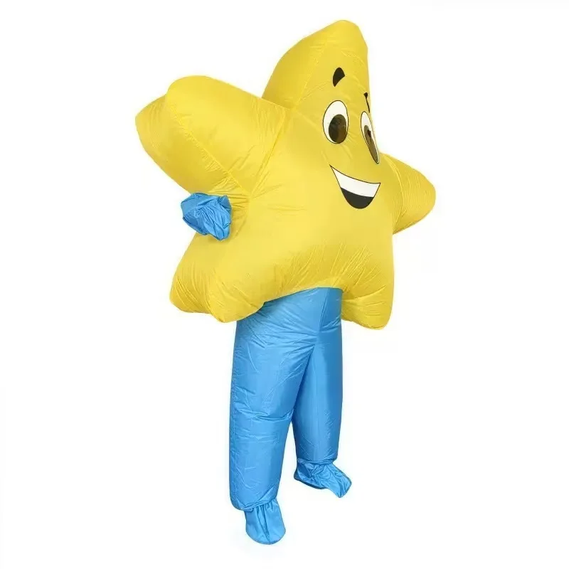 Inflatable Star Costume for Halloween And Christmas Party Funny Performance Suit Cross-Border Popular Five-Pointed Star Outfit
Inflatable Star Costume for Halloween And Christmas Party Funny Performance Suit Cross-Border Popular Five-Pointed Star Outfit