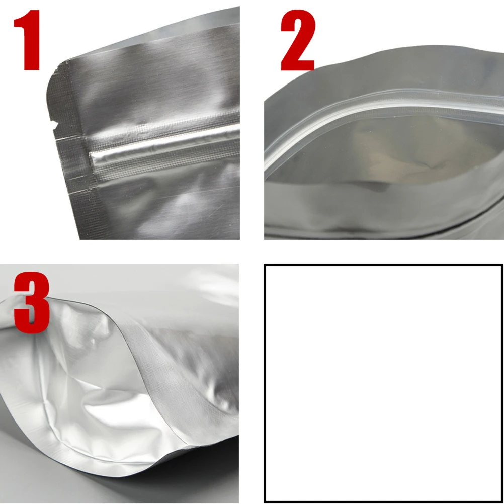 50 Pcs Stand Up Bags Resealable Reclosable Aluminium Foil Thickened Airtight Food Grade Reusable Ideal For Snacks Coffee Beans
50 Pcs Stand Up Bags Resealable Reclosable Aluminium Foil Thickened Airtight Food Grade Reusable Ideal For Snacks Coffee Beans