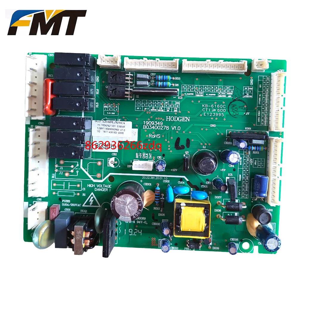 Плата управления FMT для холодильника Hisense BCD-535WPEZR/HC4 1924242, запчасть для холодильника
Плата управления FMT для холодильника Hisense BCD-535WPEZR/HC4 1924242, запчасть для холодильника