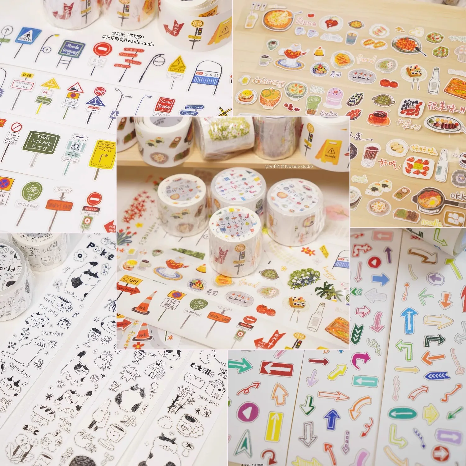 1pcs/1lot Decorative Adhesive Tapes Playful stationery Scrapbooking DIY Paper Japanese Stickers
1pcs/1lot Decorative Adhesive Tapes Playful stationery Scrapbooking DIY Paper Japanese Stickers