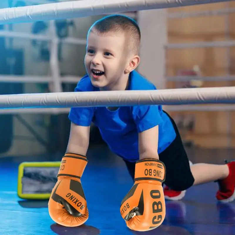 Kids Boxing Gloves Adjustable Boys Protective Sparring Mitts Breathable Fight Gloves Soft Boxing Mitts Defender For Boxing Kick
Kids Boxing Gloves Adjustable Boys Protective Sparring Mitts Breathable Fight Gloves Soft Boxing Mitts Defender For Boxing Kick