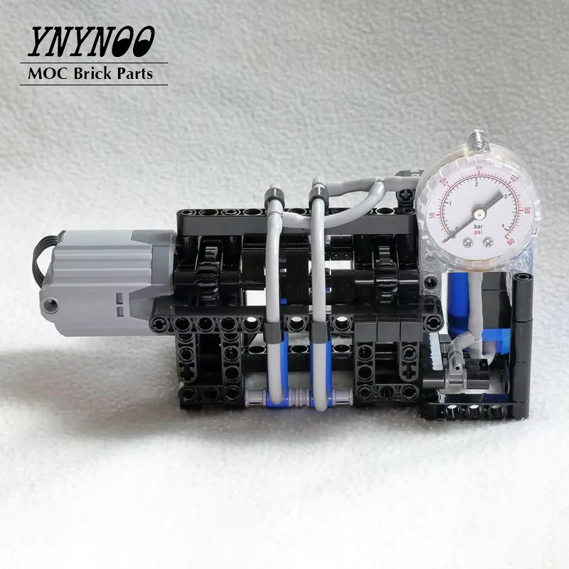 Новый технический пневматический насос MOC, компактный конструктор, модель с 64065 75974 манометром и манометром, детали MOC, игрушки
Новый технический пневматический насос MOC, компактный конструктор, модель с 64065 75974 манометром и манометром, детали MOC, игрушки