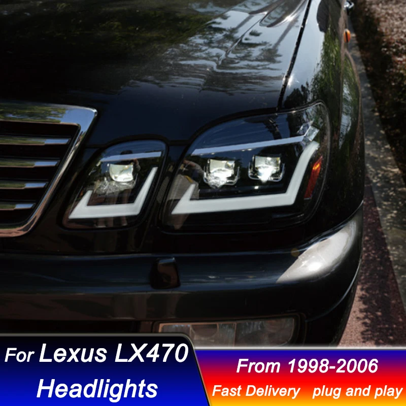 Car Led Headlights For LEXUS LX470 LX 1998-2006 LHD RHD new style full Led Head Lamp DRL Dynamic Signal Front light Assembly
Car Led Headlights For LEXUS LX470 LX 1998-2006 LHD RHD new style full Led Head Lamp DRL Dynamic Signal Front light Assembly
