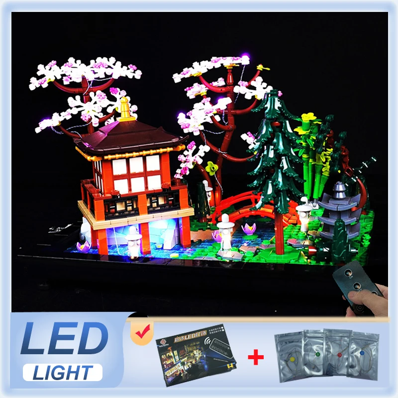Комплект светодиодных фонарей своими руками для LEGO 10315 Tranquil Garden (только светодиодный светильник, без модели блоков)
Комплект светодиодных фонарей своими руками для LEGO 10315 Tranquil Garden (только светодиодный светильник, без модели блоков)