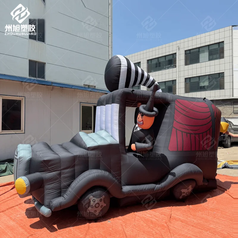 Black Cartoon Car model for Movie Event Advertising Promotion, Inflatable Car with Cartoon Driver for Parade Party Performance
Black Cartoon Car model for Movie Event Advertising Promotion, Inflatable Car with Cartoon Driver for Parade Party Performance