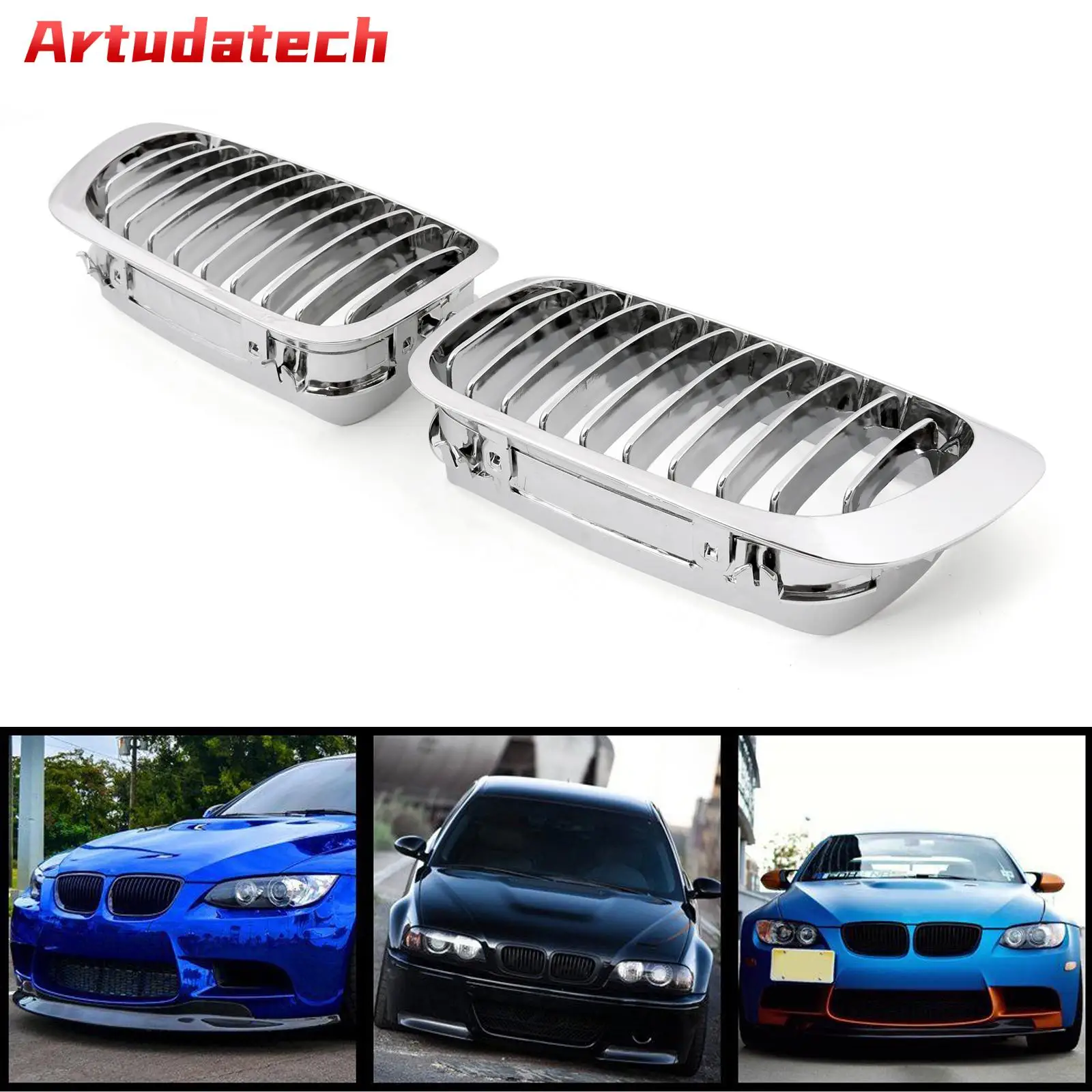 Решетка переднего забора Artudatech, хромированная для BMW E46, 2 двери, 1998-2001 3 серии
Решетка переднего забора Artudatech, хромированная для BMW E46, 2 двери, 1998-2001 3 серии