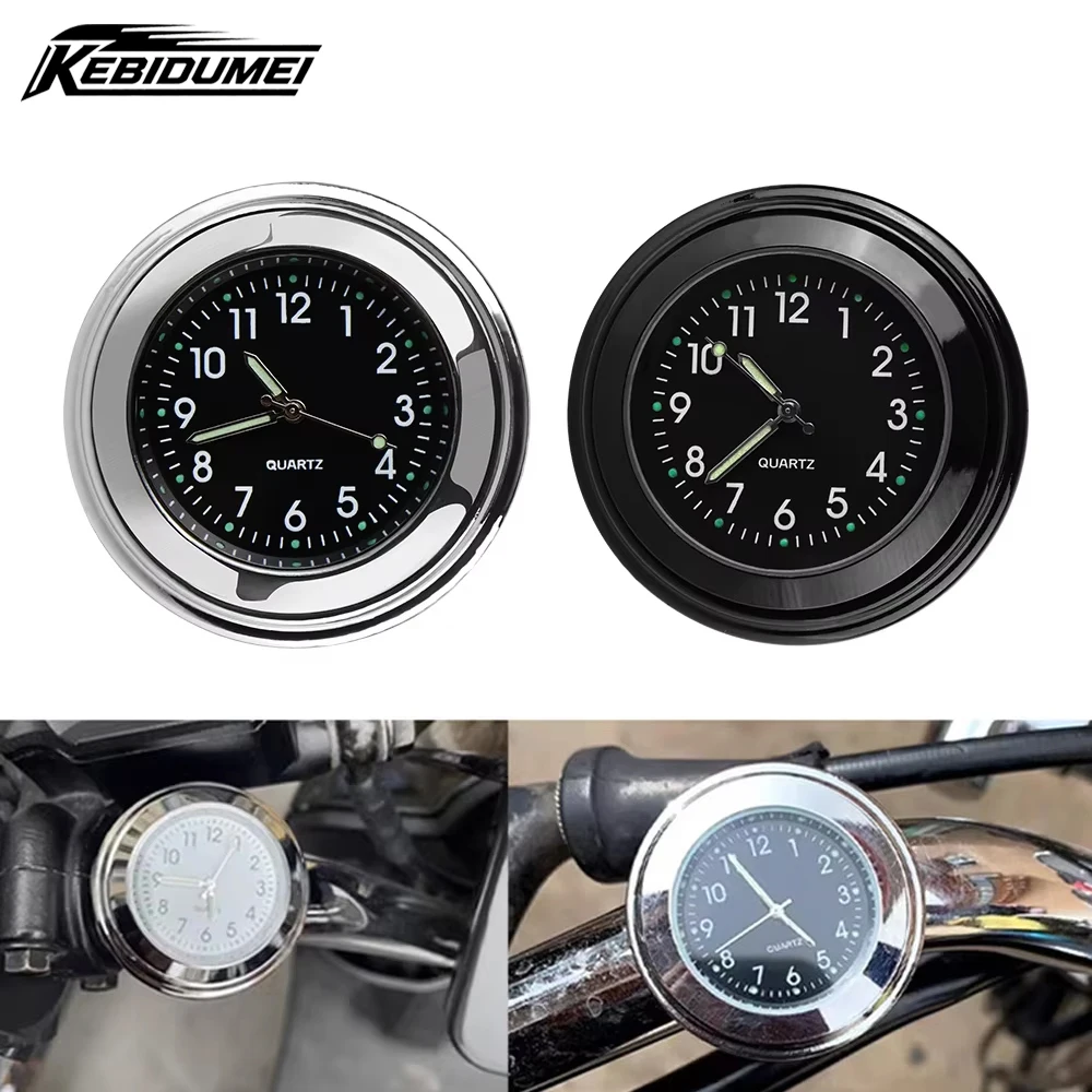 KEBIDUMEI 22-25mm Motorcycle Waterproof Quartz Clock Luminous Motorcycle Handlebar Clocks Universal Bike Motorcycle Accessories
KEBIDUMEI 22-25mm Motorcycle Waterproof Quartz Clock Luminous Motorcycle Handlebar Clocks Universal Bike Motorcycle Accessories