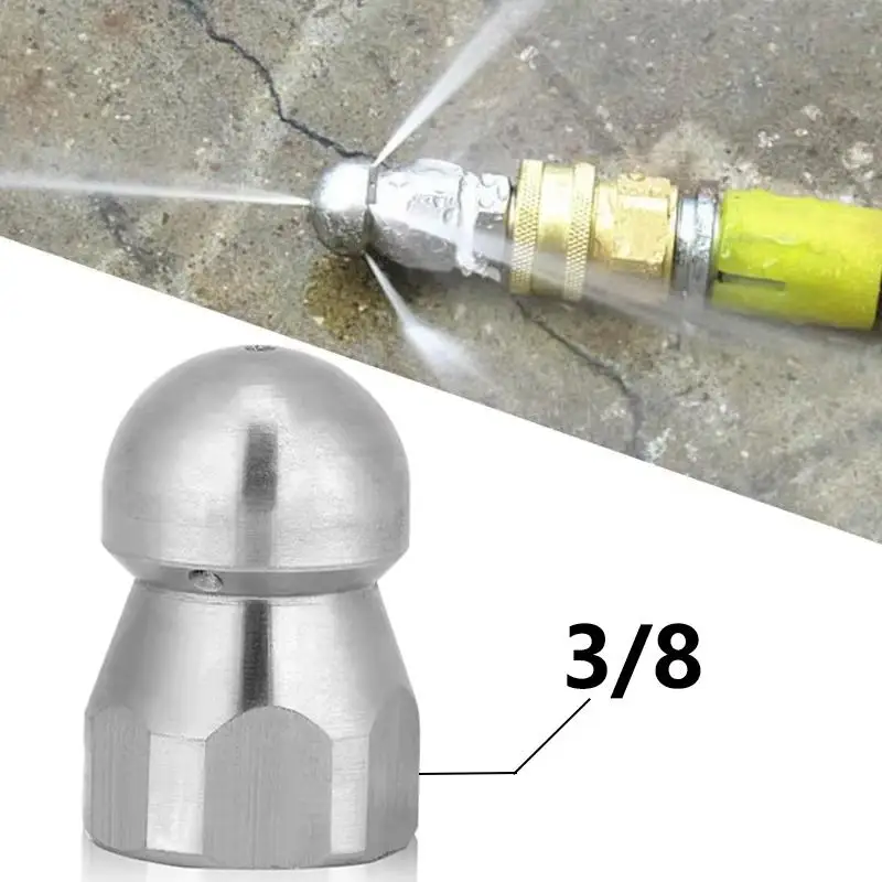 1Pcs Stainless Steel Quick Connect 1/4 Thread Pipeline Cleaning Rotating Spray Head Water Mouse Head Set Nozzle Tools
1Pcs Stainless Steel Quick Connect 1/4 Thread Pipeline Cleaning Rotating Spray Head Water Mouse Head Set Nozzle Tools
