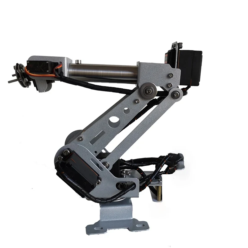 6 Dof Robotic Arm Stainless Steel High Quality Metal Mechanical Arm With Servo Claw for Arduino ESP32 Programmable Robot DIY Kit
6 Dof Robotic Arm Stainless Steel High Quality Metal Mechanical Arm With Servo Claw for Arduino ESP32 Programmable Robot DIY Kit