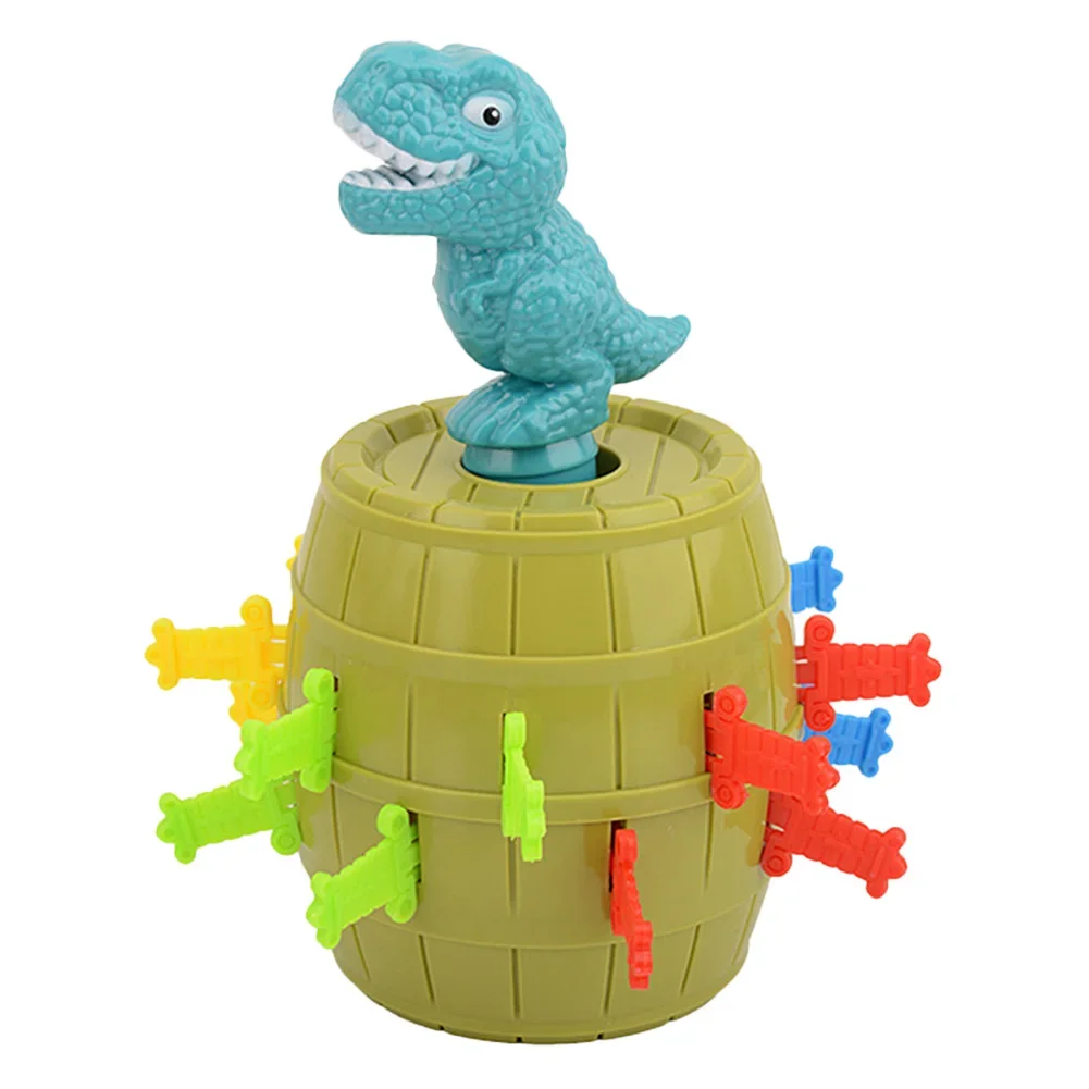 Parent-Child Interaction Pop-Up Dinosaur Board Game Girl Boy Gift Darts Dinosaur Barrel Novelty Lucky Sword Stab Toys
Parent-Child Interaction Pop-Up Dinosaur Board Game Girl Boy Gift Darts Dinosaur Barrel Novelty Lucky Sword Stab Toys