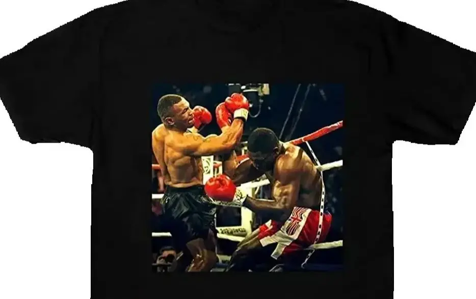 Iron Mike Tyson Boxing T-Shirt 100% Cotton O-Neck Short Sleeve Summer Casual Mens T-shirt Size S-3XL
Iron Mike Tyson Boxing T-Shirt 100% Cotton O-Neck Short Sleeve Summer Casual Mens T-shirt Size S-3XL