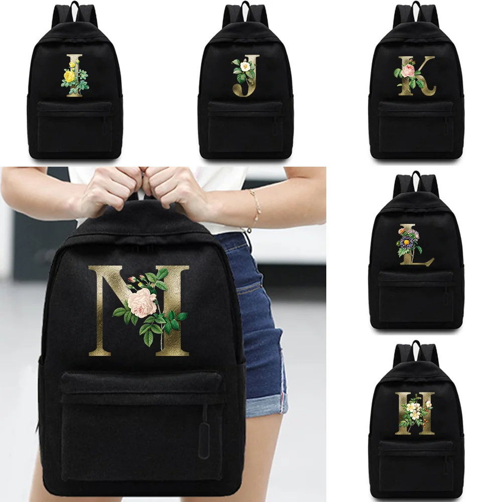 Golden Flower Letter Printing Leisure Backpack Fashion Simple Laptop Backpack Unisex Multi-functional Sports Bag.
Golden Flower Letter Printing Leisure Backpack Fashion Simple Laptop Backpack Unisex Multi-functional Sports Bag.
