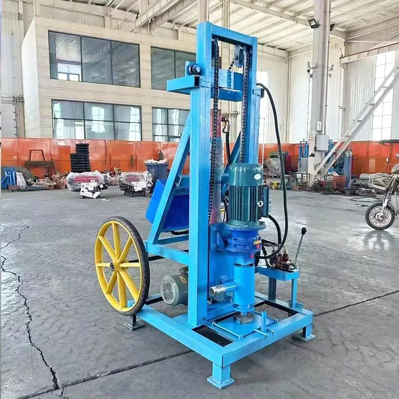 Индивидуальная легкая электрическая буровая установка для водяных скважин, гидравлическая, 150 м, портативная мини-буровая машина для бурения скважин на воду для домашнего использования
Индивидуальная легкая электрическая буровая установка для водяных скважин, гидравлическая, 150 м, портативная мини-буровая машина для бурения скважин на воду для домашнего использования