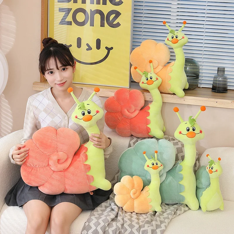 25/40/50CM Cartoon Snail Plush Toy Fancy Snail Plushies Doll Pillow Cushion Soft Stuffed Animal Kawaii Gift for Kids Girls Boys
25/40/50CM Cartoon Snail Plush Toy Fancy Snail Plushies Doll Pillow Cushion Soft Stuffed Animal Kawaii Gift for Kids Girls Boys