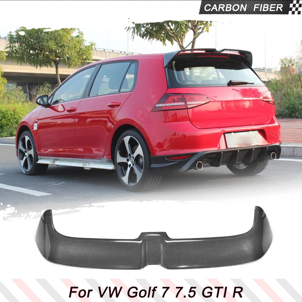 Carbon Fiber/FRP Car Rear Roof Spoiler Window Wing Lip for Volkswagen VW Golf 7 7.5 VII MK7 7.5 GTI R Hatchblack 2014-2019
Carbon Fiber/FRP Car Rear Roof Spoiler Window Wing Lip for Volkswagen VW Golf 7 7.5 VII MK7 7.5 GTI R Hatchblack 2014-2019