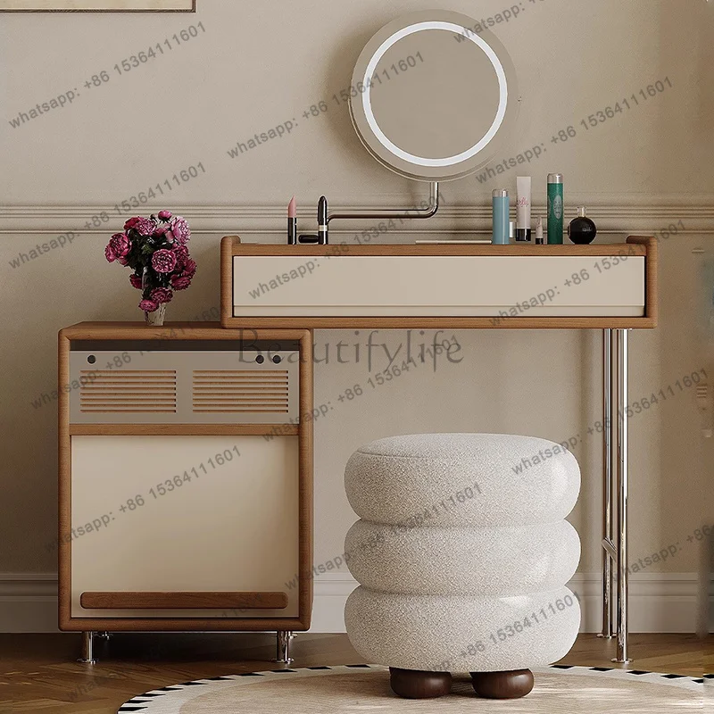 French Vintage Vanity Table Classic Premium Aesthetic Retro Vanity Table Storage Rich Coiffeuse À Maquillage Bedroom Furniture
French Vintage Vanity Table Classic Premium Aesthetic Retro Vanity Table Storage Rich Coiffeuse À Maquillage Bedroom Furniture