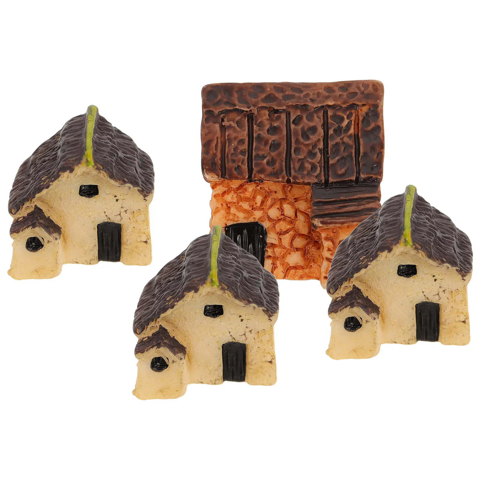 4PCS Miniature Gardening Landscape Micro Village Stone Houses Thumbnail House Thatched Huts DIY Bonsai Terrarium Crafts
4PCS Miniature Gardening Landscape Micro Village Stone Houses Thumbnail House Thatched Huts DIY Bonsai Terrarium Crafts