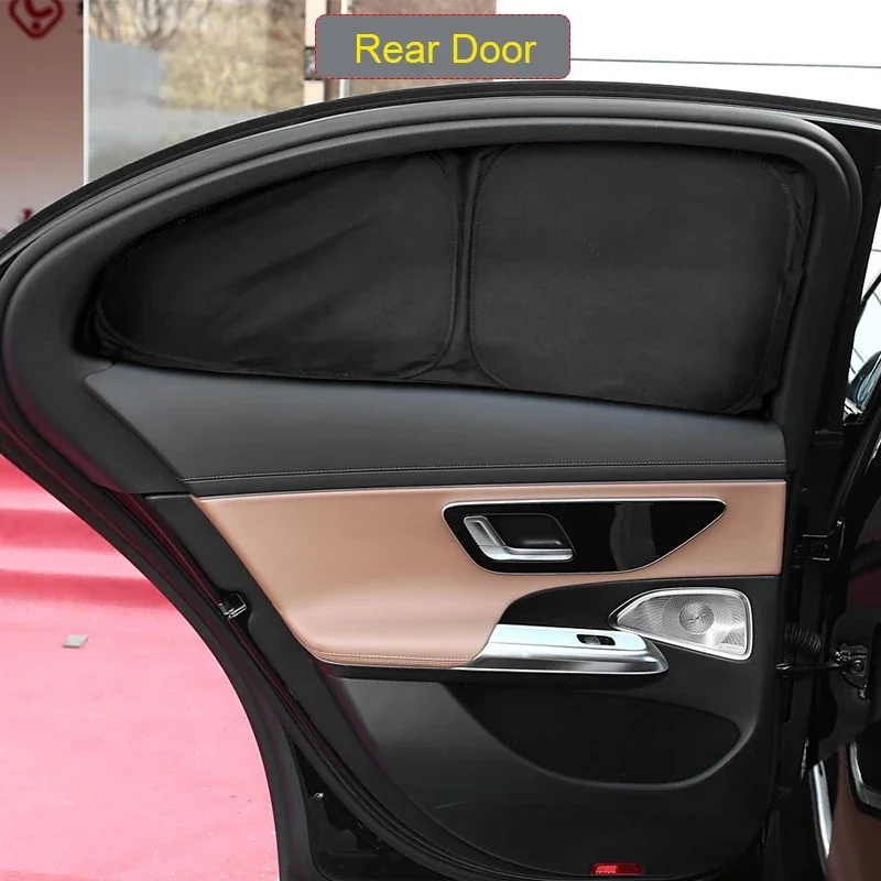 Car Black Windows Privacy Sunshade Anti-UV Heat Insulation Protect Cover Interior Accessory For Mercedes-Benz E-Class 2017-2026
Car Black Windows Privacy Sunshade Anti-UV Heat Insulation Protect Cover Interior Accessory For Mercedes-Benz E-Class 2017-2026