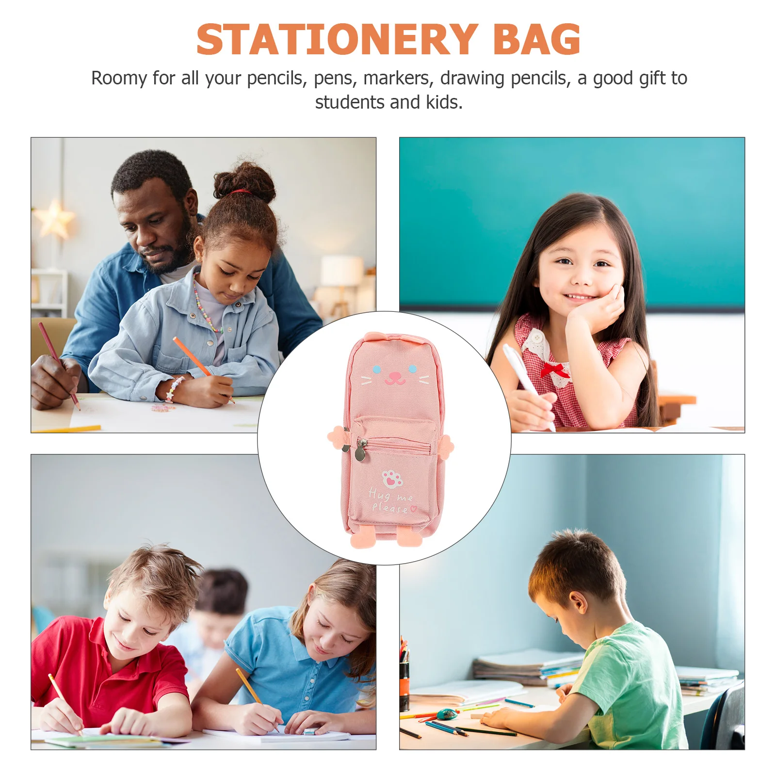 Safe Material Pencil Bag Wear Resistant Portable Storage Accessories Good Gift for Students and Pencil Bag
Safe Material Pencil Bag Wear Resistant Portable Storage Accessories Good Gift for Students and Pencil Bag