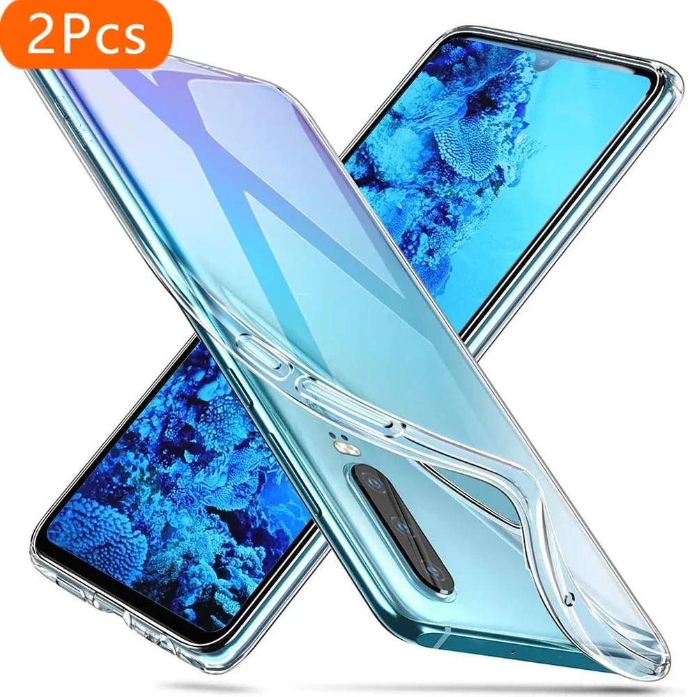 2Pcs Ultra Thin Transparent Silicone Soft Case For Huawei P20 P30 P40 Lite E Pro Plus Clear Phone Back Cover For P 20 30lite 40
2Pcs Ultra Thin Transparent Silicone Soft Case For Huawei P20 P30 P40 Lite E Pro Plus Clear Phone Back Cover For P 20 30lite 40