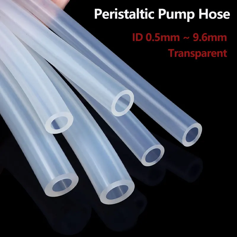 1/3m Food Grade Silicone Peristaltic Pump Tube Transparent ID 0.5mm~9.6mm Corrosion Resistant Flexible Nontoxic Laboratory Hose
1/3m Food Grade Silicone Peristaltic Pump Tube Transparent ID 0.5mm~9.6mm Corrosion Resistant Flexible Nontoxic Laboratory Hose
