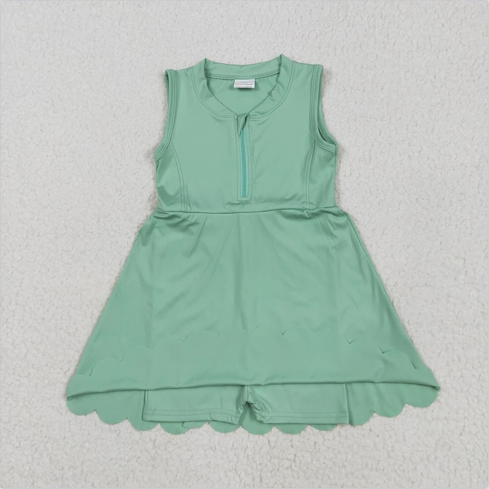 Baby Girls Swimsuits Green Zip Knit Knee Length Active Wear Athletic Dresses Boutique Kids Designer Clothes Girls Dresses
Baby Girls Swimsuits Green Zip Knit Knee Length Active Wear Athletic Dresses Boutique Kids Designer Clothes Girls Dresses