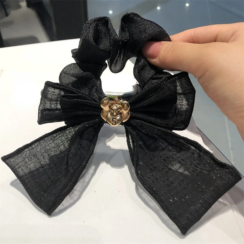 Korean Fashion New Bowknot Large Intestine Hair Ties Pure Flower Bows Rope Band Girl Rubber Bands for Accessoires
Korean Fashion New Bowknot Large Intestine Hair Ties Pure Flower Bows Rope Band Girl Rubber Bands for Accessoires