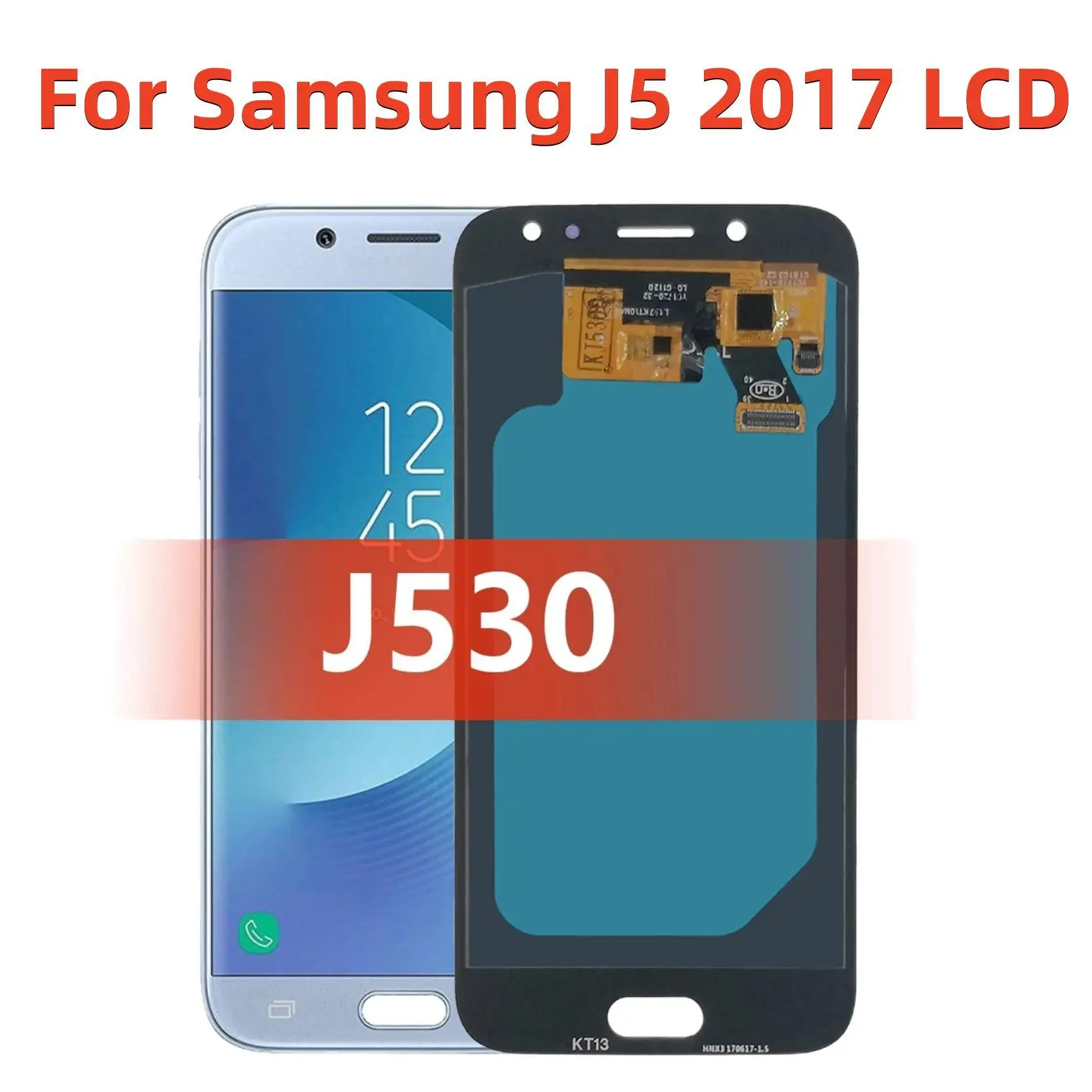 LCD For Samsung Galaxy J5 2017 J530 SM-J530F J530M LCD Display Touch Screen Display Assembly Replacement
LCD For Samsung Galaxy J5 2017 J530 SM-J530F J530M LCD Display Touch Screen Display Assembly Replacement