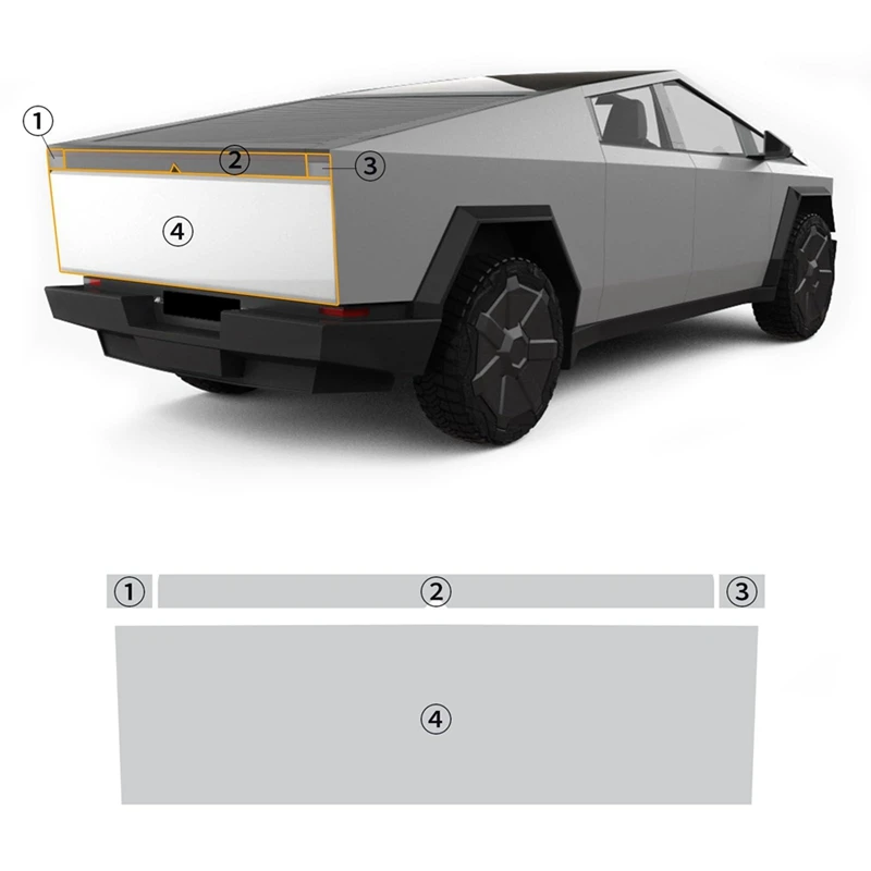 Защитная пленка из ТПУ для Tesla Cybertruck 2024, защитная пленка для багажника, HD Защита от царапин, внешние аксессуары
Защитная пленка из ТПУ для Tesla Cybertruck 2024, защитная пленка для багажника, HD Защита от царапин, внешние аксессуары
