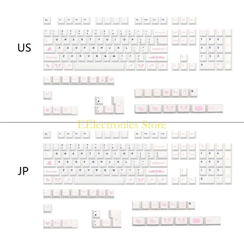 B03C 133 клавиши, японский английский ПБТ для колпачков для ключей DYE-SUB Dreaming Girl, механический ключ
B03C 133 клавиши, японский английский ПБТ для колпачков для ключей DYE-SUB Dreaming Girl, механический ключ