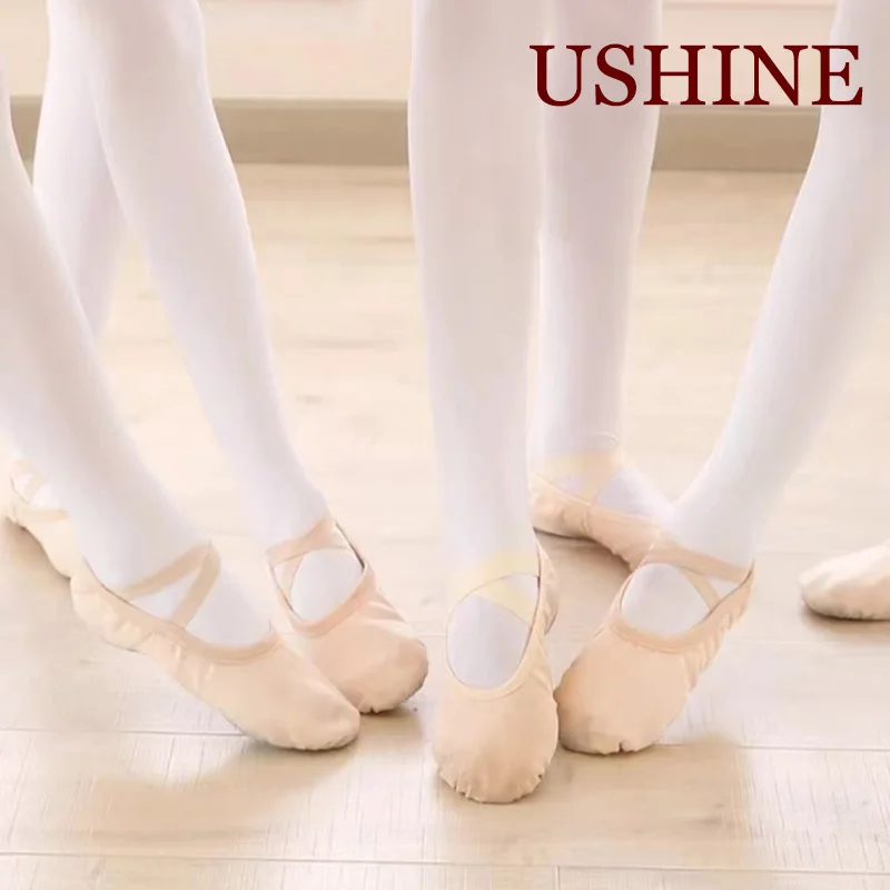 USHINE Professional Girls' Ballet Shoes Canvas Dance Shoes Classic Split Sole Children and Women 5 Colors Adult
USHINE Professional Girls' Ballet Shoes Canvas Dance Shoes Classic Split Sole Children and Women 5 Colors Adult