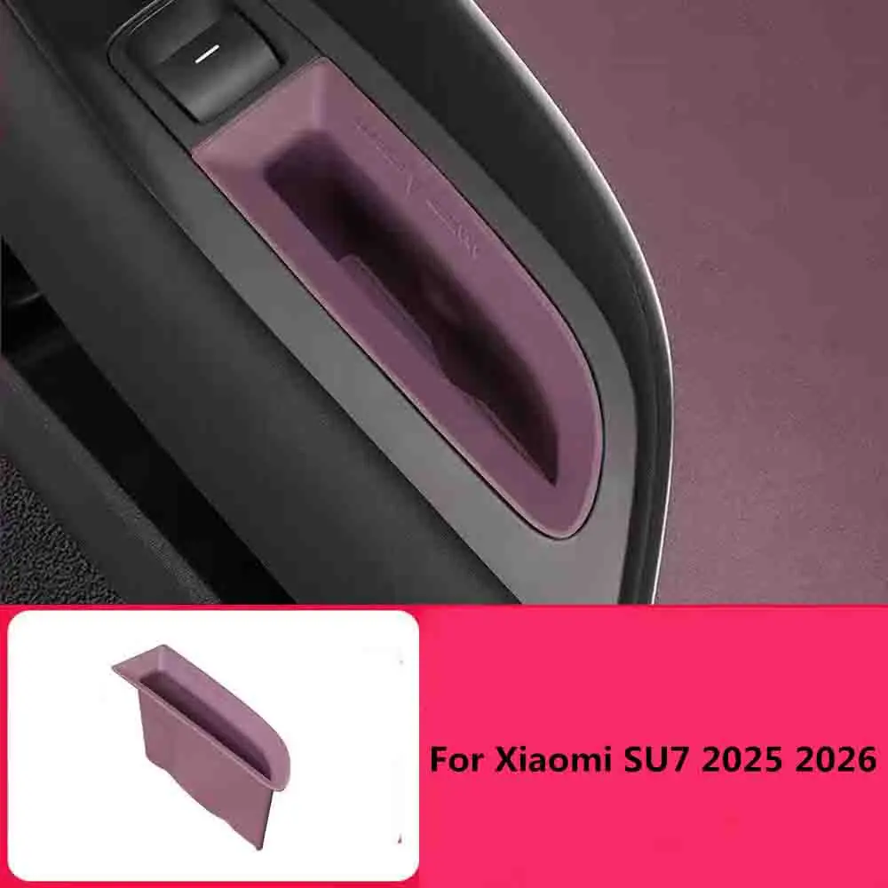 Для Xiaomi SU7 2025 2026, ящик для хранения пассажирских дверей, силиконовая подставка для хранения, модифицированные аксессуары для интерьера
Для Xiaomi SU7 2025 2026, ящик для хранения пассажирских дверей, силиконовая подставка для хранения, модифицированные аксессуары для интерьера
