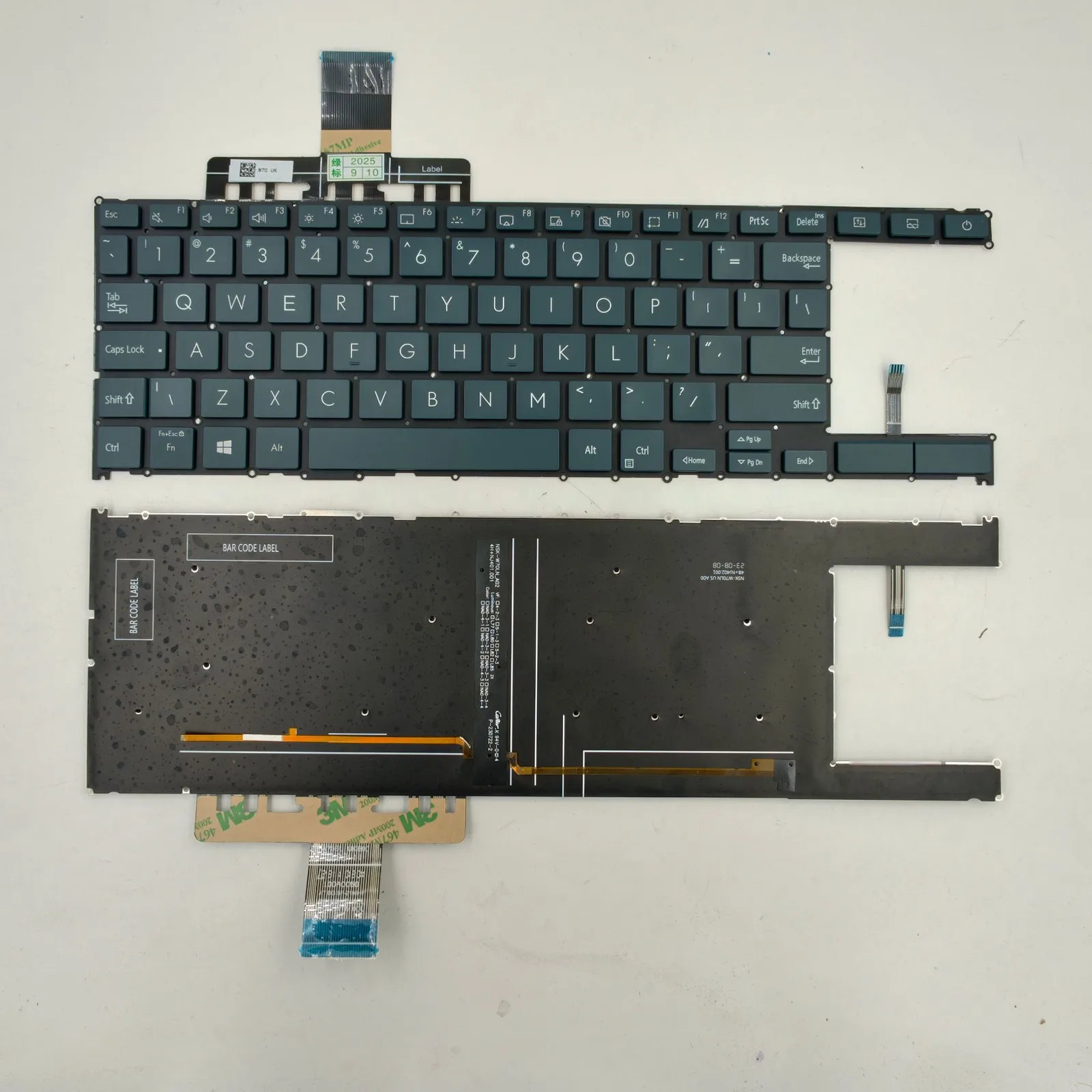 US Layout for ASUS ZenBook Duo 14 UX482 UX482E/EA/EAR/EG/EGR/F/FL UX4100E Laptop Keyboard backlit
US Layout for ASUS ZenBook Duo 14 UX482 UX482E/EA/EAR/EG/EGR/F/FL UX4100E Laptop Keyboard backlit