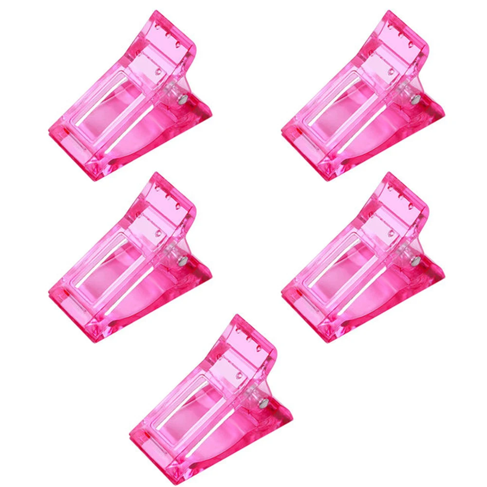 5Pcs Crystal Plastic False Nail Fixed Clip Arc-shape Nail Glue Extension Fixed Divine Weapon Manicure Tools Accessory
5Pcs Crystal Plastic False Nail Fixed Clip Arc-shape Nail Glue Extension Fixed Divine Weapon Manicure Tools Accessory