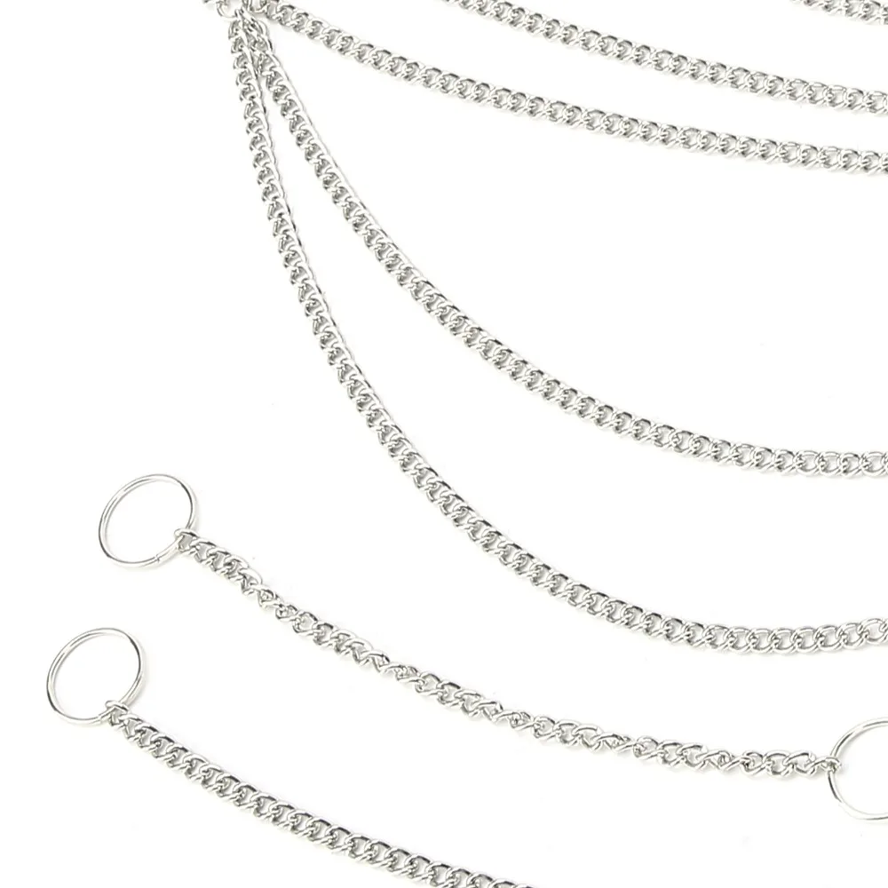 Silver Hair Braid Chain Punk Style Small Hanging Beads DIY Hair Decoration Goth Style Decorative Hair Accessories Set
Silver Hair Braid Chain Punk Style Small Hanging Beads DIY Hair Decoration Goth Style Decorative Hair Accessories Set
